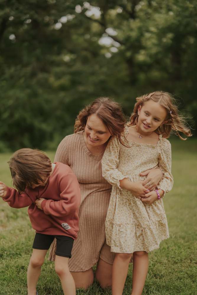 Sisters holding on tight