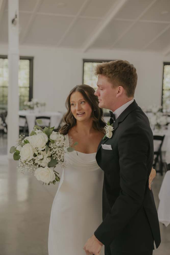 Quiet moment after the first look